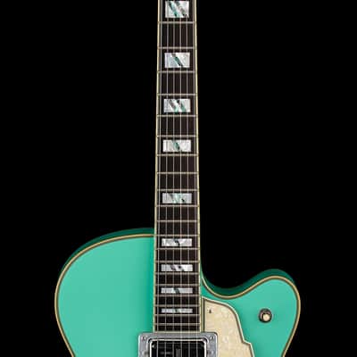 D'Angelico Deluxe 175 LE - Matte Surf Green #03194 (B-Stock) image 5