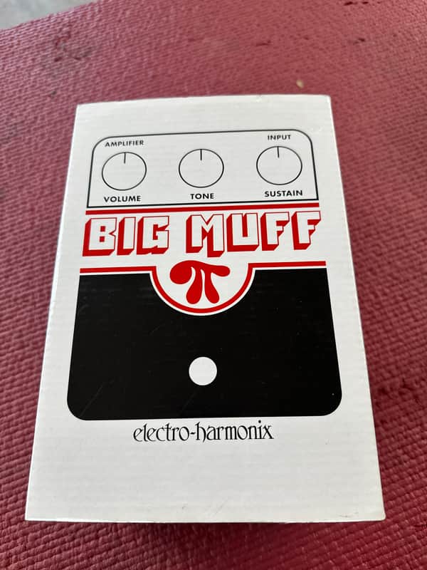 Electro-Harmonix Big Muff Pi 2000 - Present - Silver / Black / Red image 1