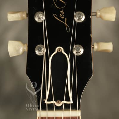 original 1957 Gibson Les Paul RARE Goldtop with a MAHOGANY TOP!!! image 3