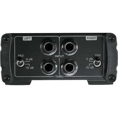 Mackie MDB-2P Dual Mono/Stereo Passive Direct Box for Studio/Live Applications image 2