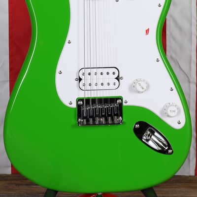 Squier Limited Edition Sonic Stratocaster HT H - Lime Green image 2