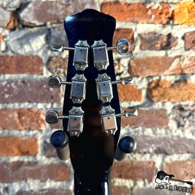 Jerry Jones Shorthorn Neptune III Electric Guitar (1990s - Black) image 23