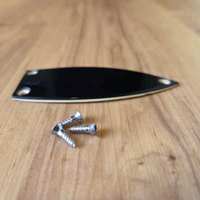 Vintage 1960's Gretsch Guitar Truss Rod Cover w/ Mounting Screws! image 2