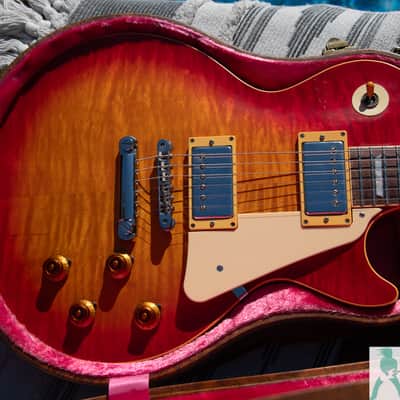 1983 Tokai Love Rock LS-100 - Heritage Cherry Sunburst -'59 Les Paul Standard Copy - Premium Vintage Japan - Pro Set Up w Perfect Frets/Action/Intonation! image 11