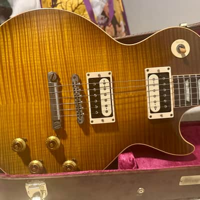 Vintage 1987 ESP George Lynch Custom Guitar Sunburst Purple Tiger