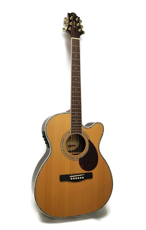 Samick Greg Bennett Design OM8CE Orchestra Cutaway Acoustic