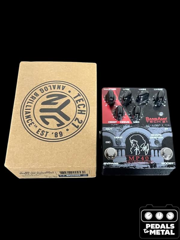 う*ゅ様 SansAmp MP40 GEDDY LEE SIGNATURE 【公式通販】