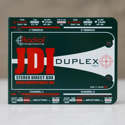 Radial JDI Duplex MK4 Stereo Passive Direct Box #58776 image 2