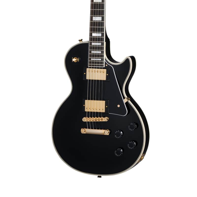 Epiphone "Inspired by Gibson Custom Shop" Les Paul Custom - Ebony image 1