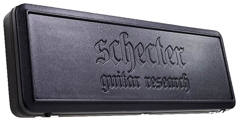 Schecter Hardshell Avenger Electric Guitar Hard Case - SGR-2A - Black image 1