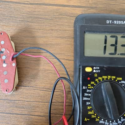 Bare Knuckle Strat Brute Force Series Hot Stratocaster Strat Bridge Pickup 13K image 4