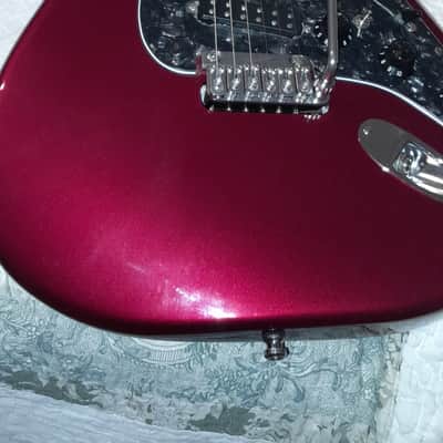 Fender American Deluxe Stratocaster 2011 - Red image 1
