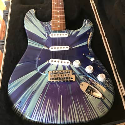 Fender Stratocaster/Splattercaster 2003/04 Blue image 1