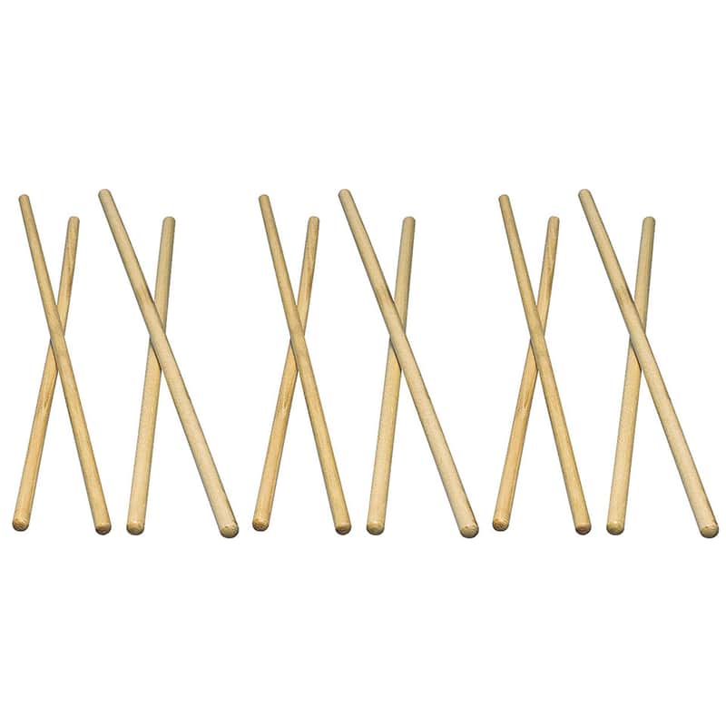 Latin Percussion LP248C 7/16" Hickory Timbale Sticks (6 Pairs) image 1