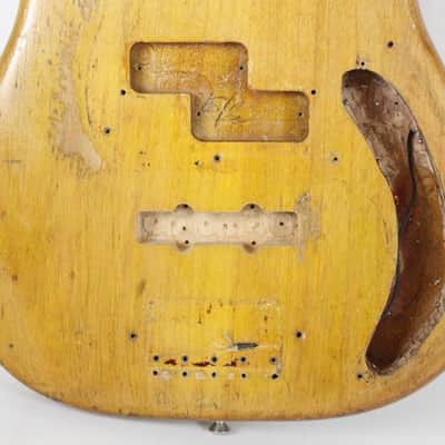 1959 Vintage Fender Precision Bass Pre-CBS Natural Alder ~Killer RELIC~ P-Bass 1950s USA image 3
