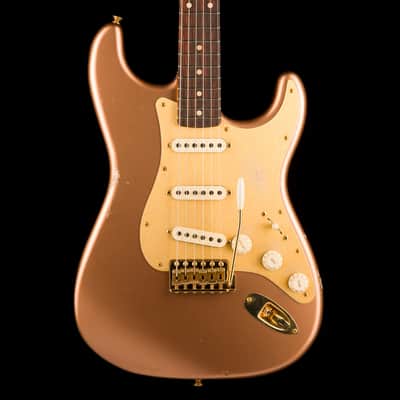 Fender Custom Shop Golden Rose 1959 Stratocaster Relic Copper Metallic - Truetone Color Set image 14