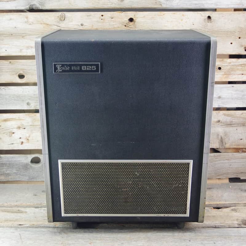 Leslie 825 Guitar/Organ Spinning Speaker with Combo Preamp & Cable image 1