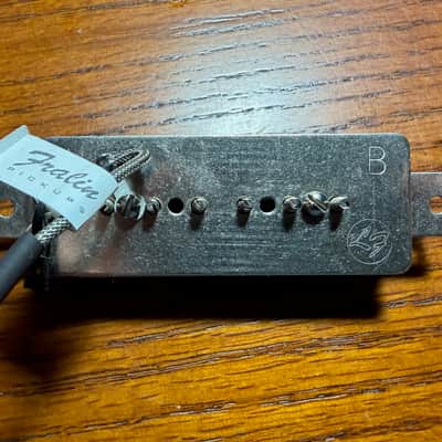 Lindy Fralin Dogear P90 Bridge Pickup +5% Overwound Cream Cover image 6