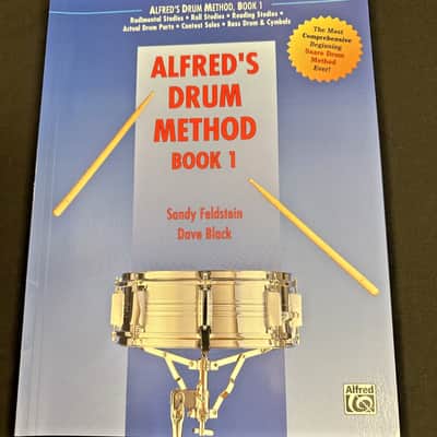 Alfred's Drum Method, Book 1, Feldstein & Black - BRAND NEW #2 image 1