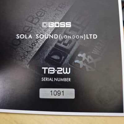 Boss TB-2W Tone Bender Waza Craft 2021 - Present - Silver image 4