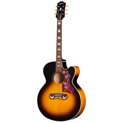 Epiphone J-200 Studio EC Vintage Sunburst - Acoustic Guitar image 1