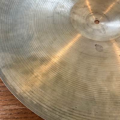 Vintage Zildjian 20" A. Zildjian Hollow Logo Medium 2426g Ride Cymbal 1978-82 - The Buddy Rich Sound image 8
