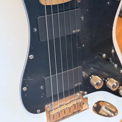 Killer Strat Package Partscaster - Vintage White image 4