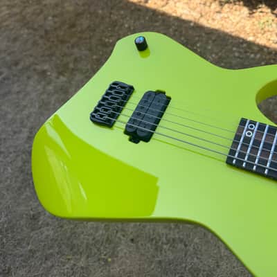 Kiesel Kiesel Kyber Left handed Black Limba. Royal ebony acid green lh lefty 2026 image 13