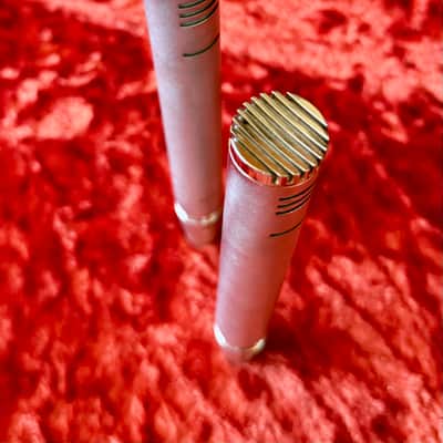 PAIR -AKG D224-E dynamic microphones c 1960’s - Nickel mic original vintage Austria image 7
