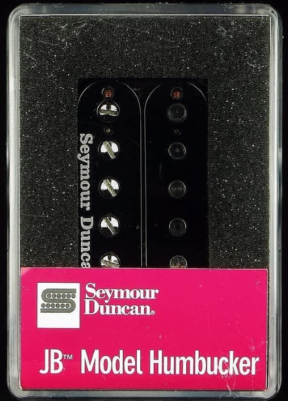 Seymour Duncan USA SH-4 JB Model Black Humbucker Electric Guitar Bridge Pickup image 1