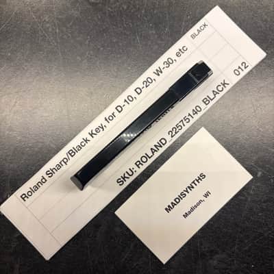 ORIGINAL Roland Replacement SHARP/BLACK Key, Unweighted (22575140) for Juno-1, D-10/20, HS-10, W-30, etc