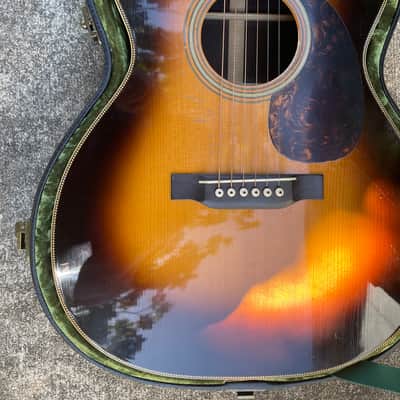 Pre-War Guitar Co OM Brazilian 2023 - Shade Top / Herringbone image 17