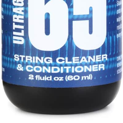 Dunlop 6582 UltraGlide 65 String Cleaner - 2-oz. Bottle (3-pack) Bundle image 1