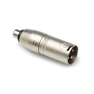 Hosa GXM133 GXM-133 RCA to XLR Male