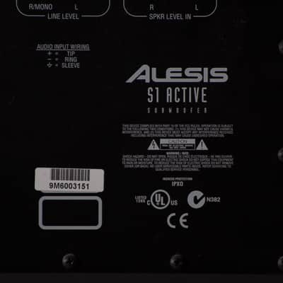 Alesis S1 Active Subwoofer 250w powered 8" driver goes down to 40hz image 4