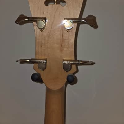 D'Angelico Excel Mott Grand Auditorium Cutaway Acoustic Bass with Electronics 2010s - Natural image 4