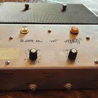 RARE! Leslie Combo II Preamp Pedal Model #044370 1970s Metal image 11