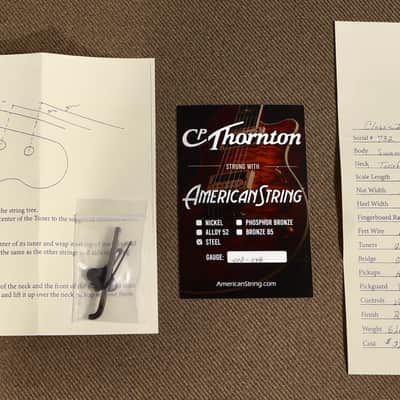 CP Thornton Classic II - 2023 - Butterscotch Blonde. NEW *STORE DEMO MODEL* (Authorized Dealer) image 13