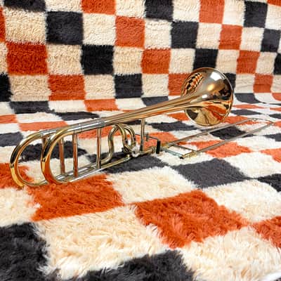 Accent TB783 Intermediate F-Attachment Trombone Large Bore W/ Case Ready To Play image 2