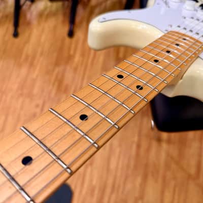 ๐2025๐ Fender Standard Stratocaster Electric Guitar~ Olympic White~ Maple Neck! image 20