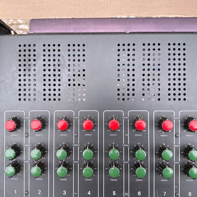 M3 EmThree Hotline MN8 Vintage 8-Channel Power Mixer w/ Tape Echo image 9