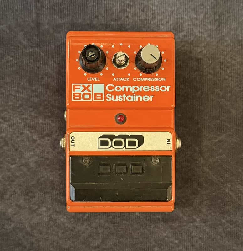 ギター DOD FX-20B Phaser FX80-B Compressor DOD FX80-B Compressor Sustainer | Planet Botch