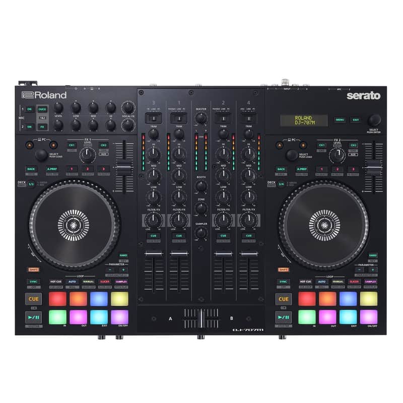 Roland: DJ-707M DJ Controller (Serato) (Open Box Special) image 1