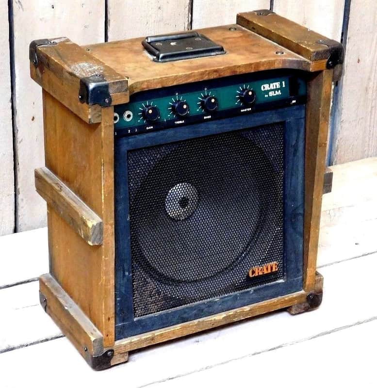 Original Crate CR-1 1x12 Amp in Wooden Crate Vintage 1978! COOL! image 1
