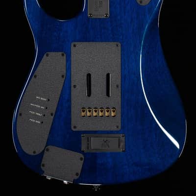 Ernie Ball Music Man JP15 Piezo Ultramarine Flame (249) image 4