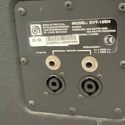 SVT-15EN & B2-RE Bass Amplifier mid 2000 - black image 4