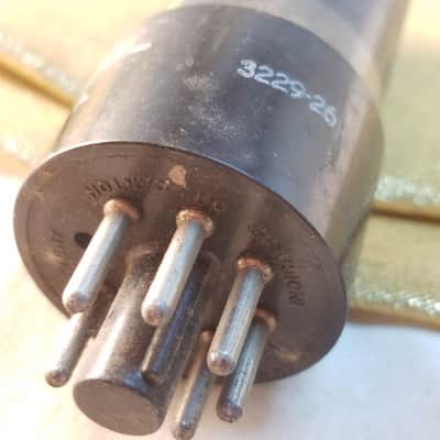 Tung-Sol 6V6GT tNOS AT1000 TESTED Vacuum Tube greyglass Black Glass Beam Power 6V6 1946-1959 image 10
