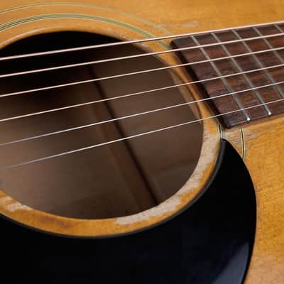 Gibson Blue Ridge Acoustic Guitar 1968 Natural Vintage w/ Bag image 8