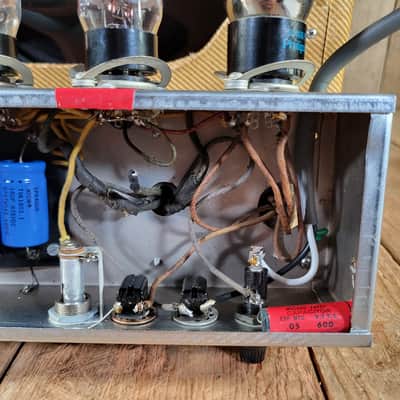 Fender Pro Amp 5D5 Tweed 1954 12AX7 Preamp vs Earlier Octal Preamp - Tweed image 24