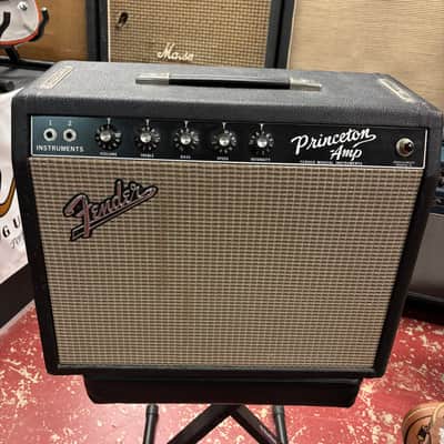 1965 Fender Princeton Black Panel image 1